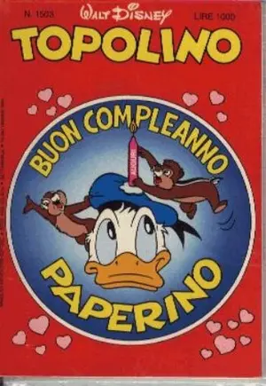 Copertina di TOPOLINO · 1503 — Topolino n. 1503