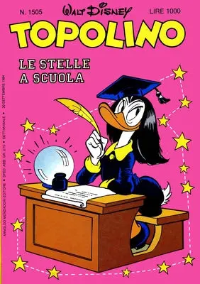 Copertina di TOPOLINO · 1505 — Topolino n. 1505