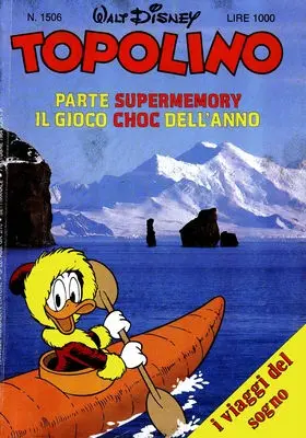 Copertina di TOPOLINO · 1506 — Topolino n. 1506