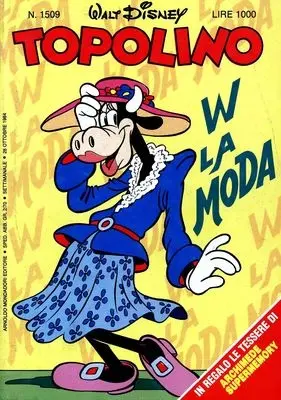 Copertina di TOPOLINO · 1509 — Topolino n. 1509