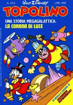 Copertina di TOPOLINO · 1512 — Topolino n. 1512