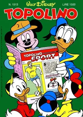 Copertina di TOPOLINO · 1513 — Topolino n. 1513