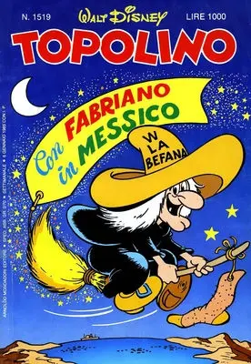 Copertina di TOPOLINO · 1519 — Topolino n. 1519
