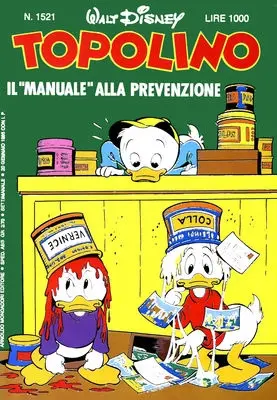Copertina di TOPOLINO · 1521 — Topolino n. 1521