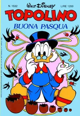Copertina di TOPOLINO · 1532 — Topolino n. 1532