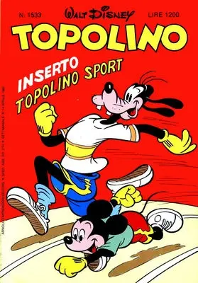 Copertina di TOPOLINO · 1533 — Topolino n. 1533