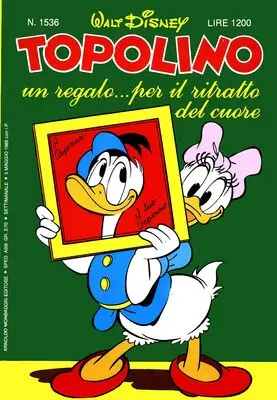 Copertina di TOPOLINO · 1536 — Topolino n. 1536