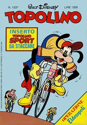 Copertina di TOPOLINO · 1537 — Topolino n. 1537