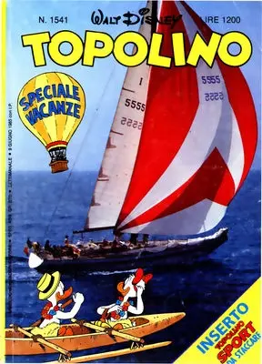 Copertina di TOPOLINO · 1541 — Topolino n. 1541