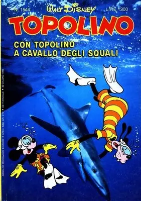 Copertina di TOPOLINO · 1544 — Topolino n. 1544