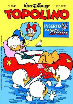 Copertina di TOPOLINO · 1545 — Topolino n. 1545