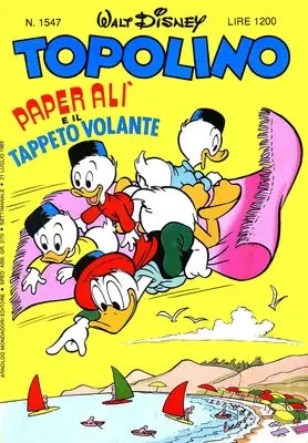 Copertina di TOPOLINO · 1547 — Topolino n. 1547