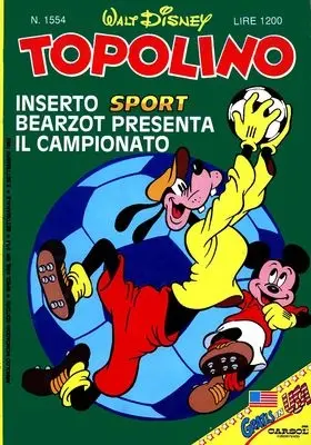 Copertina di TOPOLINO · 1554 — Topolino n. 1554