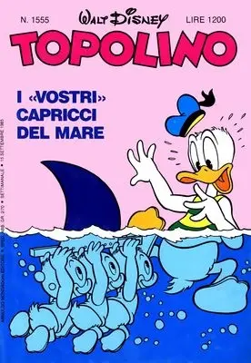 Copertina di TOPOLINO · 1555 — Topolino n. 1555