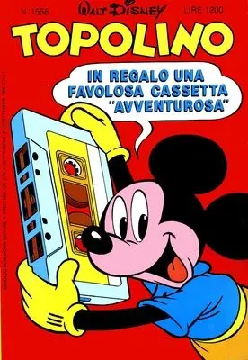Copertina di TOPOLINO · 1556 — Topolino n. 1556