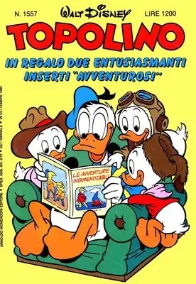 Copertina di TOPOLINO · 1557 — Topolino n. 1557