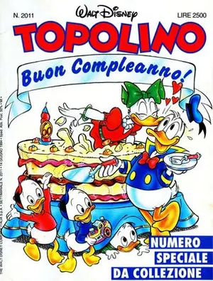 Copertina di TOPOLINO · 2011 — Topolino n. 2011