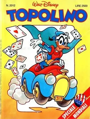 Copertina di TOPOLINO · 2012 — Topolino n. 2012
