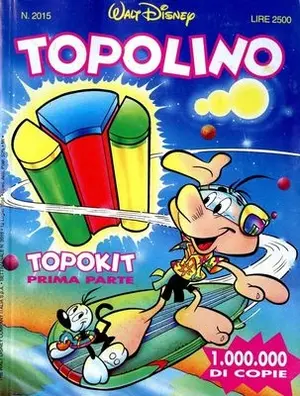 Copertina di TOPOLINO · 2015 — Topolino n. 2015