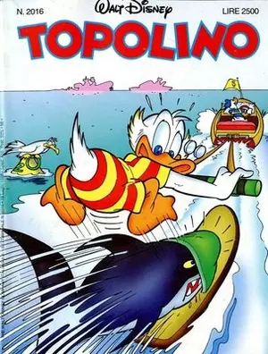 Copertina di TOPOLINO · 2016 — Topolino n. 2016