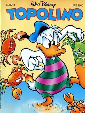 Copertina di TOPOLINO · 2018 — Topolino n. 2018