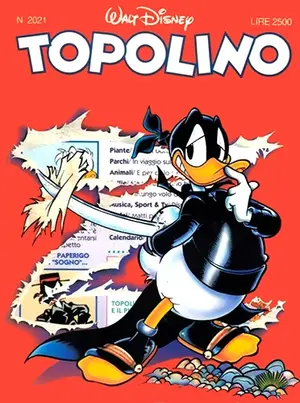 Copertina di TOPOLINO · 2021 — Topolino n. 2021