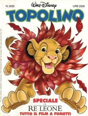 Copertina di TOPOLINO · 2035 — Topolino n. 2035