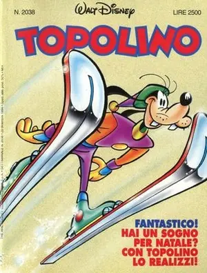 Copertina di TOPOLINO · 2038 — Topolino n. 2038