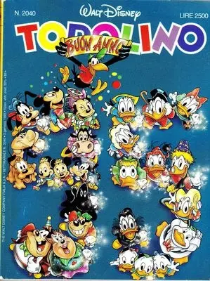 Copertina di TOPOLINO · 2040 — Topolino n. 2040