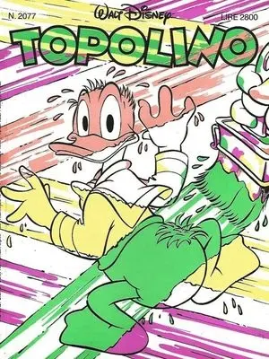 Copertina di TOPOLINO · 2077 — Topolino n. 2077