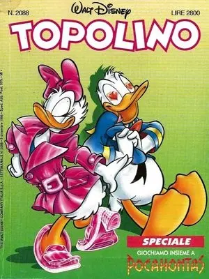 Copertina di TOPOLINO · 2088 — Topolino n. 2088