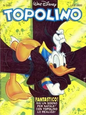 Copertina di TOPOLINO · 2091 — Topolino n. 2091