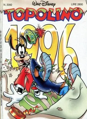 Copertina di TOPOLINO · 2092 — Topolino n. 2092