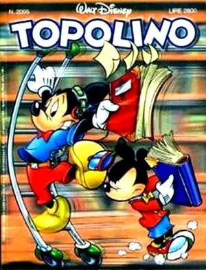 Copertina di TOPOLINO · 2095 — Topolino n. 2095