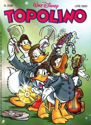 Copertina di TOPOLINO · 2096 — Topolino n. 2096