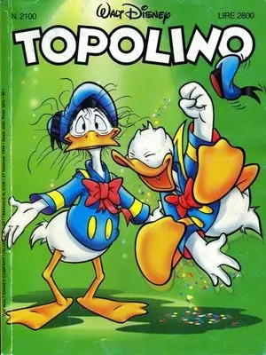Copertina di TOPOLINO · 2100 — Topolino n. 2100