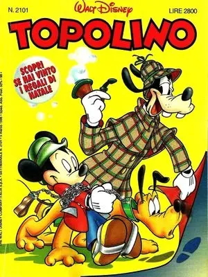 Copertina di TOPOLINO · 2101 — Topolino n. 2101