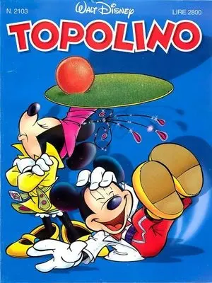 Copertina di TOPOLINO · 2103 — Topolino n. 2103