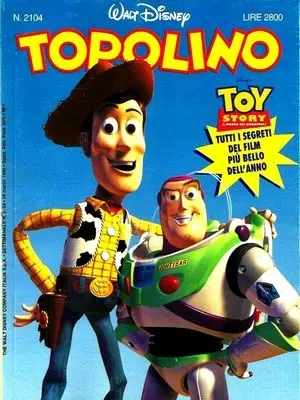Copertina di TOPOLINO · 2104 — Topolino n. 2104