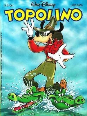 Copertina di TOPOLINO · 2106 — Topolino n. 2106
