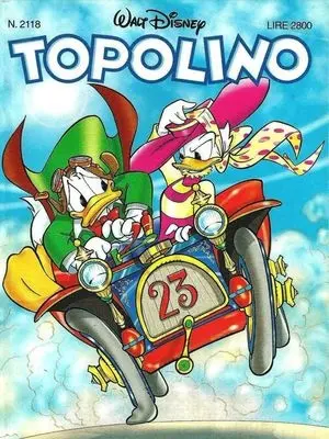 Copertina di TOPOLINO · 2118 — Topolino n. 2118