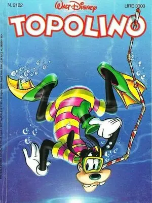 Copertina di TOPOLINO · 2122 — Topolino n. 2122