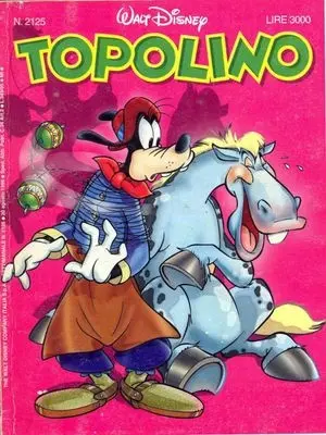 Copertina di TOPOLINO · 2125 — Topolino n. 2125