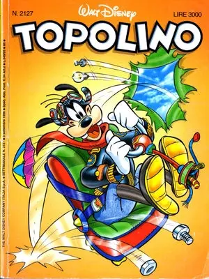 Copertina di TOPOLINO · 2127 — Topolino n. 2127