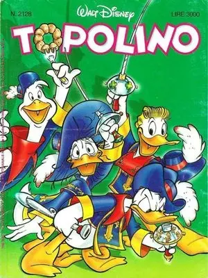 Copertina di TOPOLINO · 2128 — Topolino n. 2128