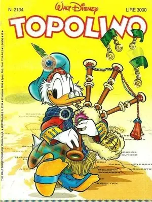 Copertina di TOPOLINO · 2134 — Topolino n. 2134
