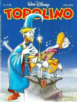 Copertina di TOPOLINO · 2136 — Topolino n. 2136