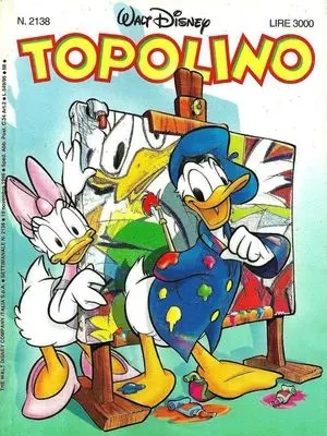 Copertina di TOPOLINO · 2138 — Topolino n. 2138