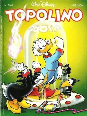 Copertina di TOPOLINO · 2141 — Topolino n. 2141