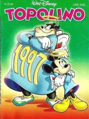 Copertina di TOPOLINO · 2144 — Topolino n. 2144